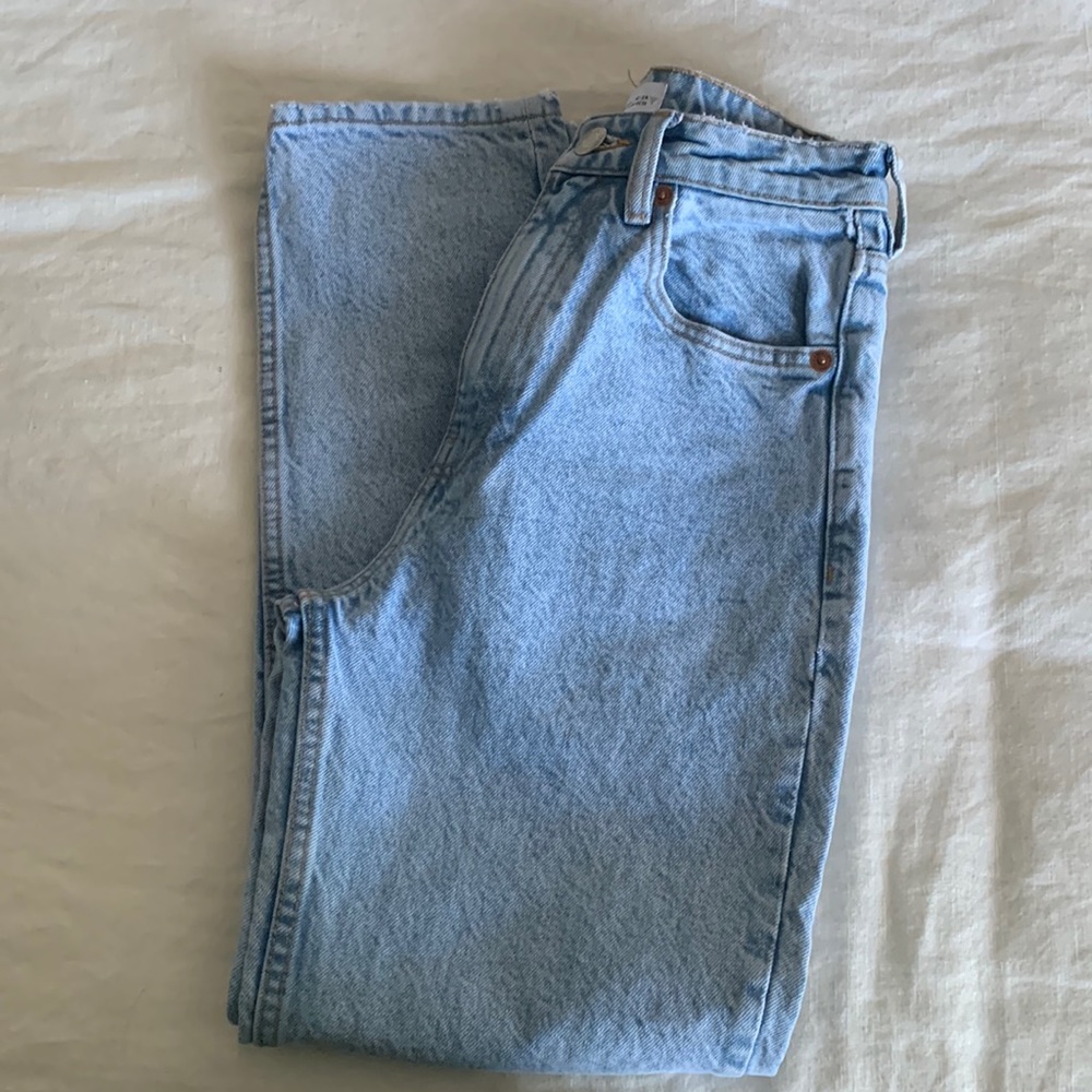 Zara mom jeans